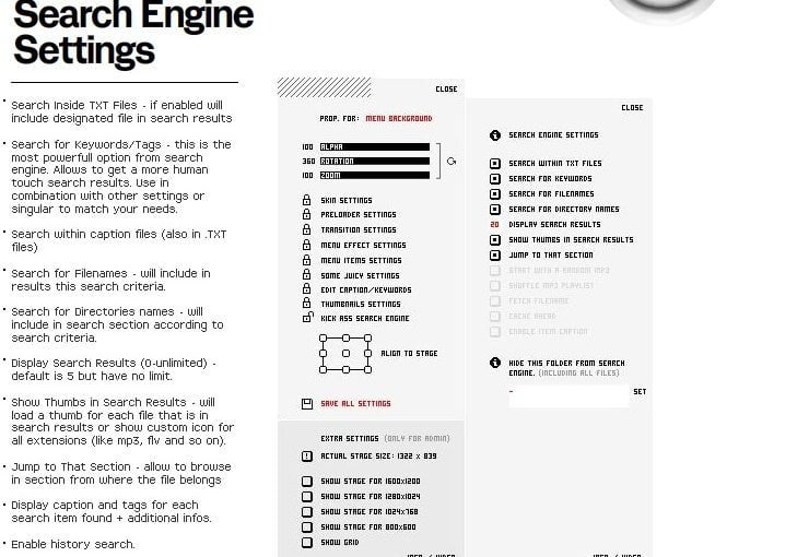 Blank Site CMS